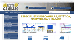 Desktop Screenshot of maestrocamillas.com